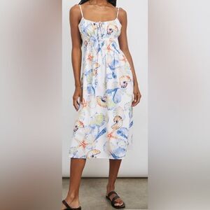 Rails Octavia Seashells  Midi Summer Dress NWT Size 2X
